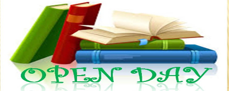 SPECIALE OPEN DAY - SABATO 25/01/2020