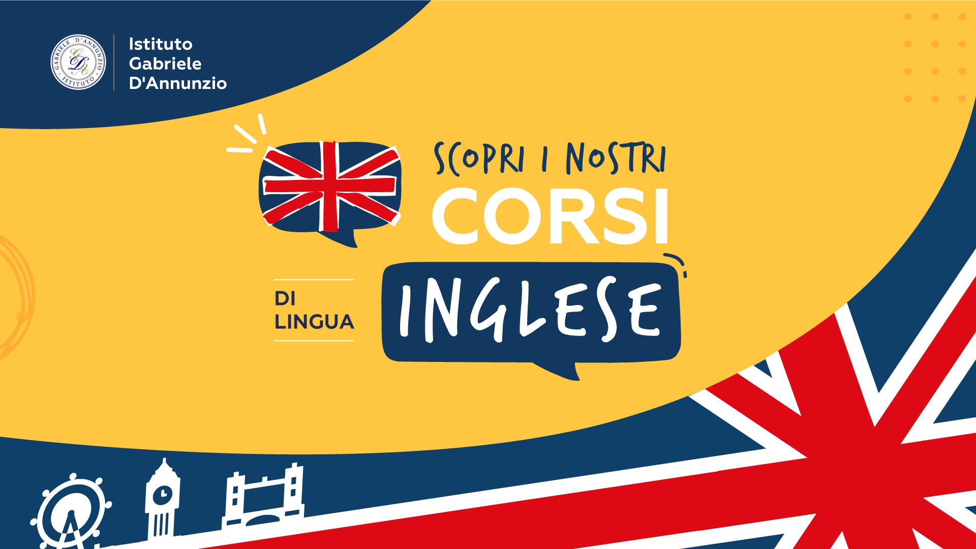 Corsi di lingua inglese a roma presso l'istituto gabriele d'annunzio